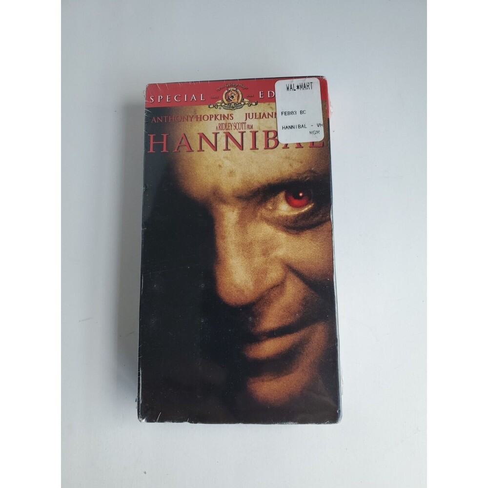 Hannibal Special Edition VHS New In Package Factory Sealed Horror Thriller